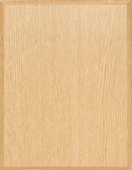 Satin Light Oak Plaques